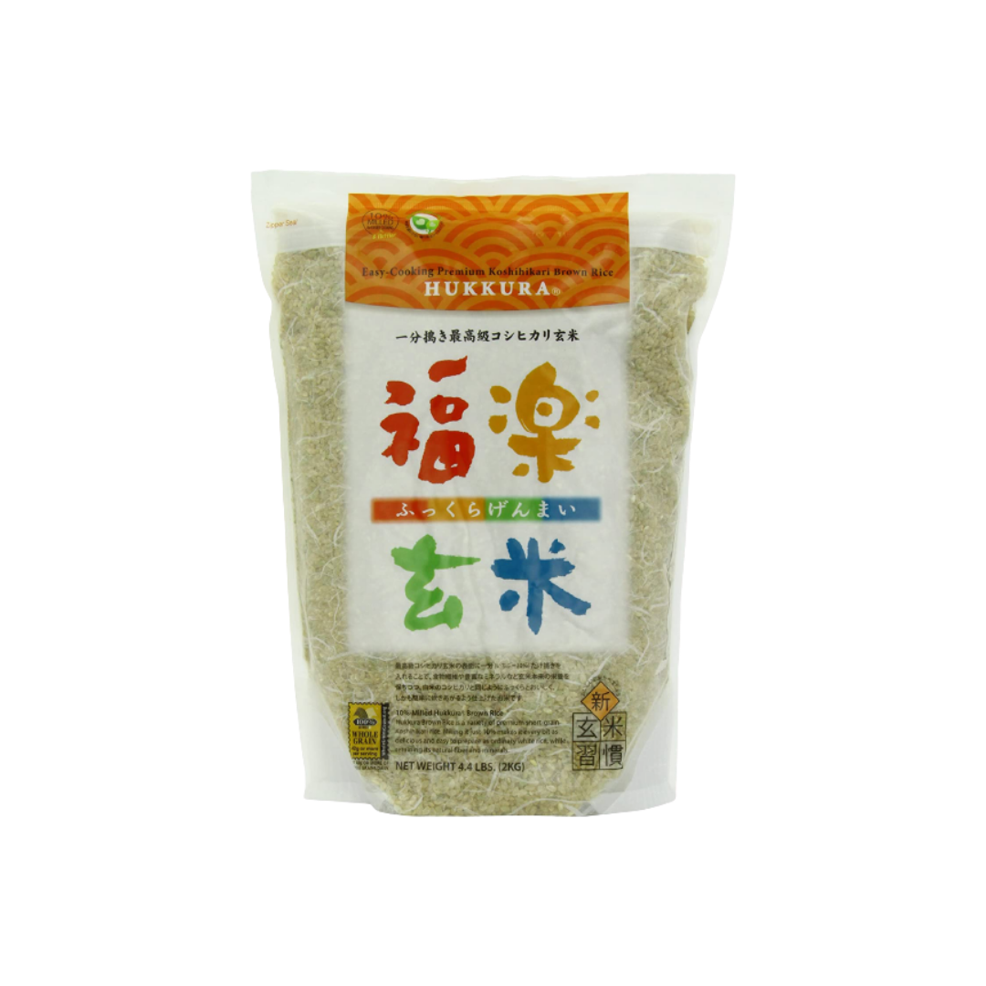 HUKKURA Genmai Brown Rice - 4.4LBS