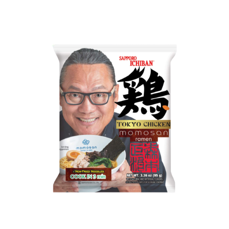 SAPPORO ICHIBAN Momosan Ramen Tokyo Chicken - 98G