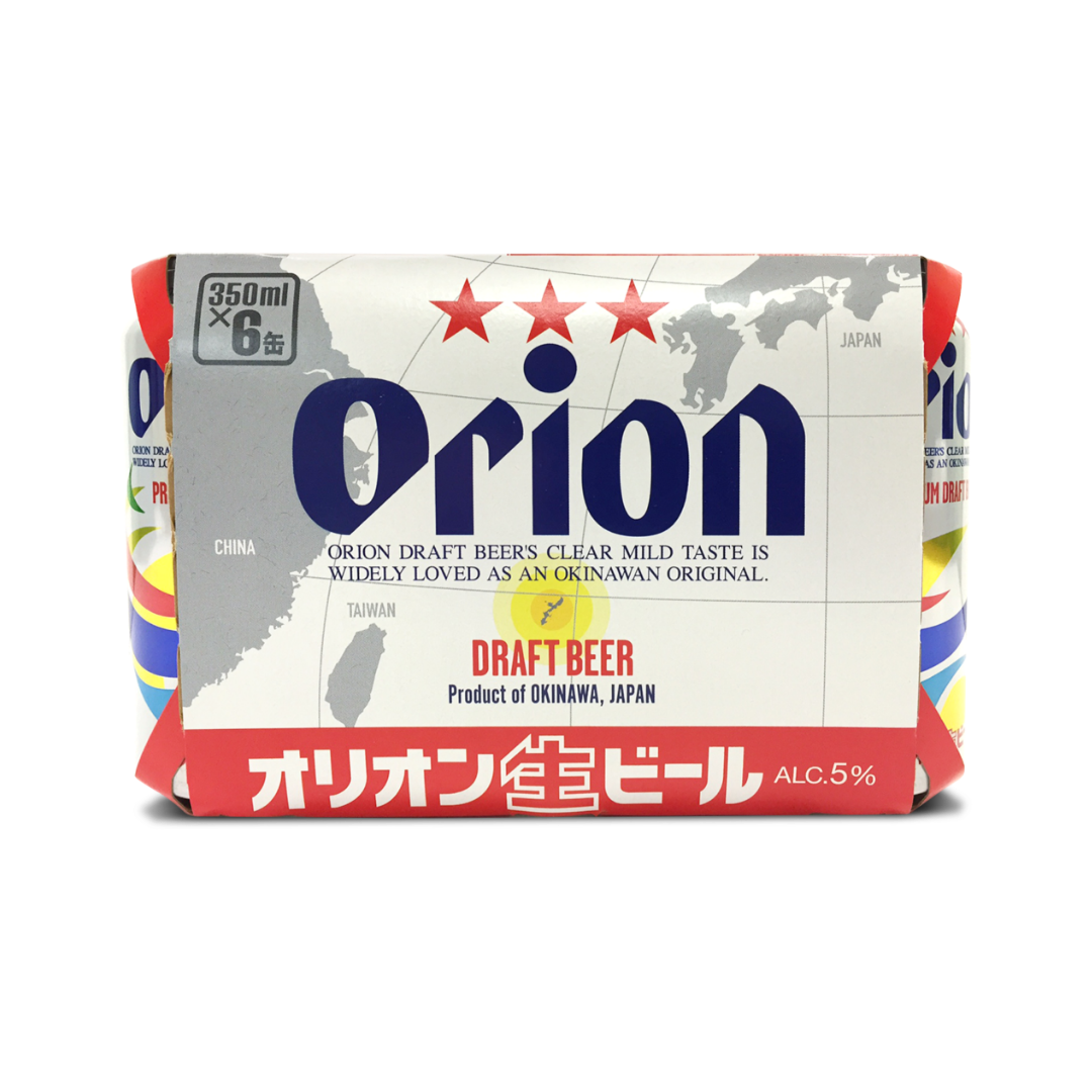 ORION Draft Beer 350ml Can - 6PK